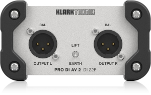 Klark Teknik DI 22P пассивный стерео директ-бокс в Тавде