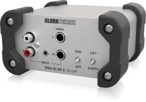 Klark Teknik DI 22P пассивный стерео директ-бокс в Тавде