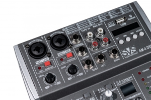 SVS Audiotechnik mixers AM-4 DSP Аналоговый микшерный пульт, 4-канала в Тавде